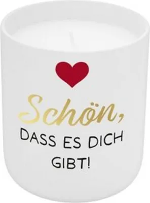 Produktbild von Kerze »Schön, dass es Dich gibt«