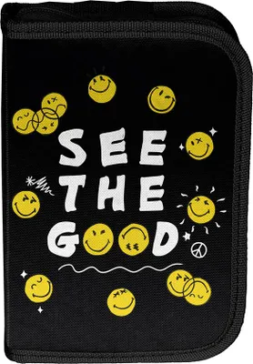 Obrázok produktu pre Piórnik Smiley SM25LU-P001BW Bez Wyposażenia