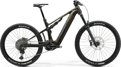Produktbild von Merida eONE-SIXTY 875 IV1 guarded gold(grey) L Gold/grau - kraftvolles E-MTB ...