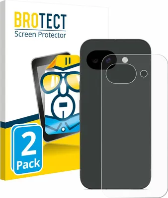 Produktbild von 2x Für Google Pixel 10a (Rückseite) Schutzfolie BROTECT Displayschutz Display Schutz Folie Klar Transparent