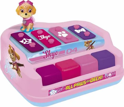 Obrázek produktu pro Dětské plastové xylofon The Paw Patrol, 20 x 15 x 15 cm