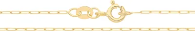 Produktbild von 9 Karat (375) Gold Paperclip Damen - Fußkette; TRS35747