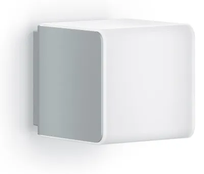 Produktbild von STEINEL L 830 LED iHF, Wandbeleuchtung für den Außenbereich, Silber, Weiß, Kunststoff, IP44, II, IK03