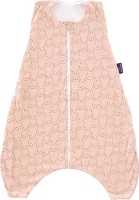 Produktbild von Träumeland Schlafanzug light TO GO Baumwolle Kuschelhase beige, Größe 74
