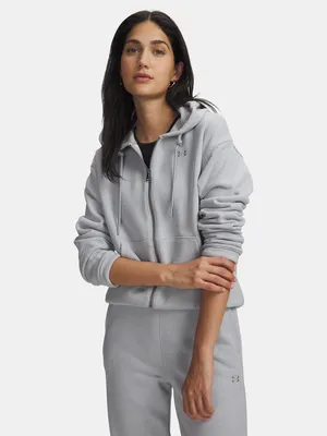 Immagine prodotto di Under Armour Ua Icon Hwt Terry Fz - grigio chiaro melange, taglia: M