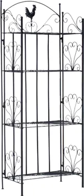 Immagine prodotto di Scaffale in metallo Maia - Nero