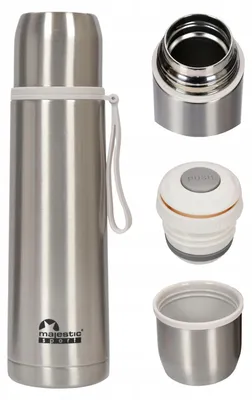 Immagine prodotto di Majestic Sport Izalco: Tazza termica in acciaio inossidabile, a doppia parete, capacità 500 ml