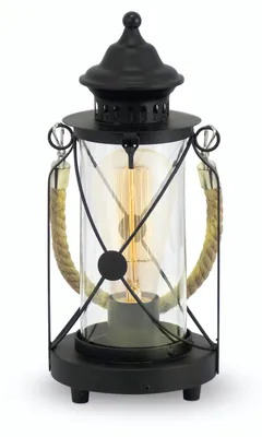 Produktbild von Eglo 49283 BRADFORD E27 Tischleuchte Ø140mm Schwarz