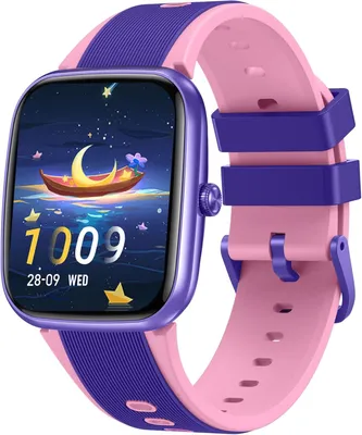 Produktbild von Kinder-Smartwatch mit wasserdichter Schrittzähler, Fitness-Tracker, 20 Sportmodi Telefonfunktion, Herzfrequenz, Schlaf