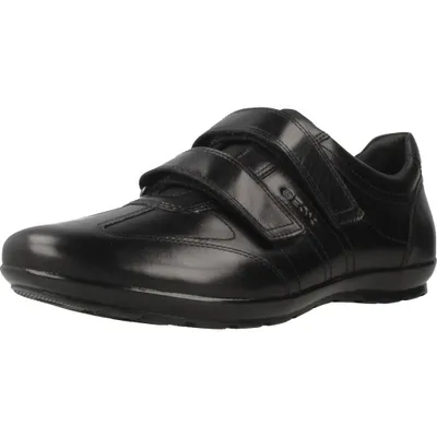 Produktbild von GEOX Sneaker SYMBOL, Glattleder, Schwarz, Herren