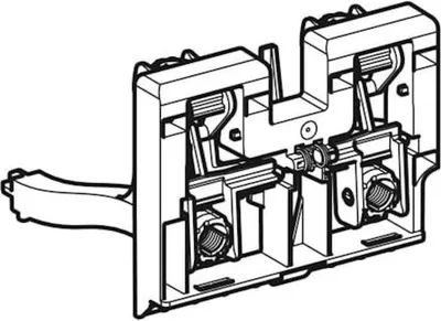 Produktbild von Geberit 243091001 Lagerbock für Omega UP-SPK 12 cm