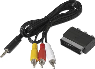 Produktbild von TechniSat A/V-Kabel | Klinke auf Cinch mit SCART-Adapter für TechniSat Receiver