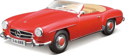 Immagine prodotto di Maisto - Mercedes-Benz 190SL del 1955, rosso, 1:18