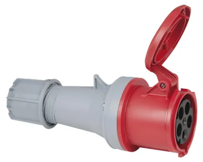 Obrázok produktu pre Zástrčka CEE 63 A/400 V, 5-kolíková, samica