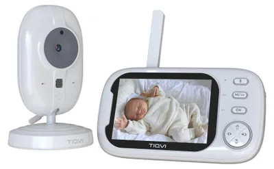 Produktbild von Tiqvi Smart Babyphone mit Monitor & Kamera 1080P WiFi & Calex App