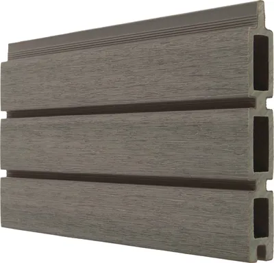 Produktbild von Fiberdeck BOSTON WPC Modern fence board Dark Grey 21x150x1780 mm