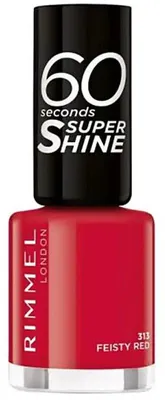 Zdjęcie produktu dla 60 Seconds Super Shine Lakier do paznokci dla kobiet 8 - 313 Feisty Red