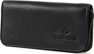 Produktbild von Windrose Maniküre Set Nappa 803102, Windrose Farbe:schwarz