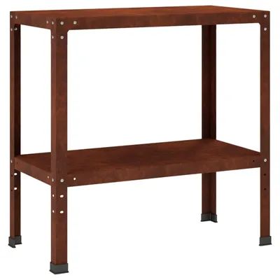 Produktbild von Pflanztisch 100 x 40 x 80 cm Wetterfeststahl Rostoptik