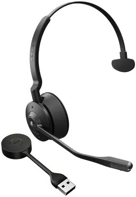 Productafbeelding van Jabra 9553-455-111 Jabra Headset Engage 55 MS Mono USB-A inkl. Ladestation