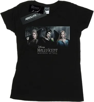 Produktbild von Disney - "Mistress Of Evil" T-Shirt für Damen BI30588 (S) (Schwarz)
