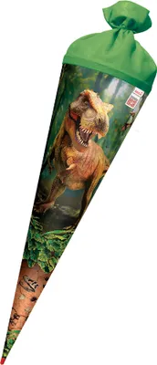 Produktbild von ROTH Schultüte "T-Rex Welt" rund 700 mm mit Effekt