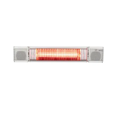 Productafbeelding van Eurom 334593, Wandmontabele terrasverwarmer, Wit, Aluminium, Elektrisch, 2000 W, Geschikt voor 20 m² oppervlakte