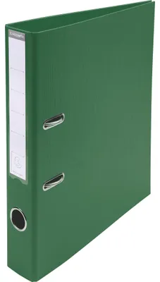Image de Exacompta 10x Classeur à levier PVC A4 dos de 50mm. Vert foncé 53553E
