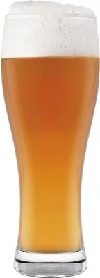 Productafbeelding van Famanu bierglazen, set van 6 - Hoogwaardig helder glas