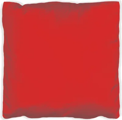 Produktbild von Wallario Premium Kissen, weiche Oberfläche, mit Motiv Rot, Größe: 30 x 30 cm, mit weißer Rückseite