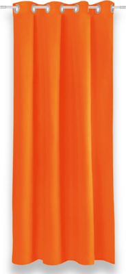 Verdunklungsvorhang Moonlight mit Ösen, Größe: 270x245cm, Farbe: Orange