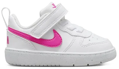 Produktbild von Nike Court Borough Low Recraft White Laser Fuchsia (TD) - EU 27