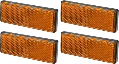Obrázek produktu pro 4 kusy univerzálních reflektorů o rozměrech 3,46 x 1,26 palce