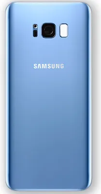 Produktbild von Samsung GH82-14015D Akkudeckel Deckel für Galaxy S8 Plus G955F + Klebepad Blau