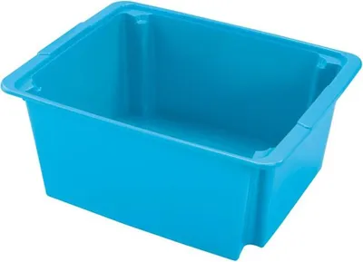 Obrázek produktu pro Heidrun 5109, Skladovací krabice, Modrá, Obdélníkový, Jednobarevný, 22 l, 430 mm