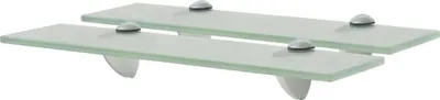 Produktbild von Schweberegale 2 Stk. Glas 40x20 cm 8 mm