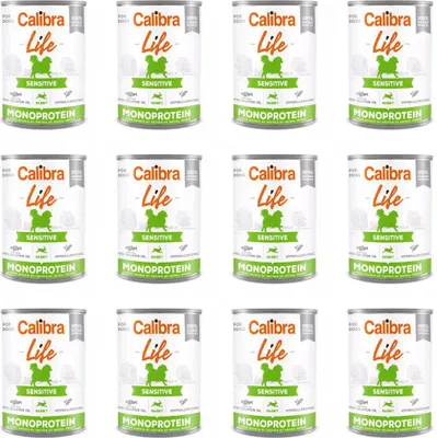 Produktbild von CALIBRA LIFE Sensitive Kaninchen - Nassfutter für Hunde - 0.4kg