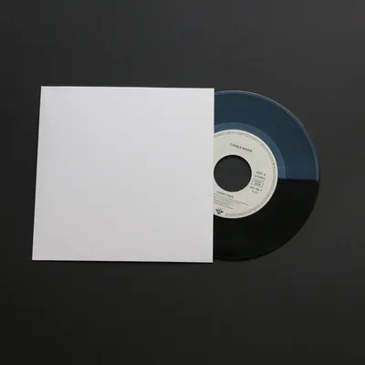 Produktbild von Single Deluxe Ersatz Cover 180x180 mm weiß für Vinyl Schallplatten 300 g Karton ohne Mittelloch 1000 Stück
