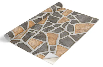 Produktbild von Tulup Möbelfolie - Klebefolie Möbel - Selbstklebende Folie 75x150 cm - Möbelfolie Schrank - Folie für Möbel - Möbelfolie Küche - Wasserdicht - Abwaschbar - Selbstklebend - Luftblasenfrei - Steinmuster