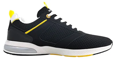 Imagen del producto de Dockers by Gerli: Zapatos deportivos para hombre, tipo cordones, color negro, para uso casual