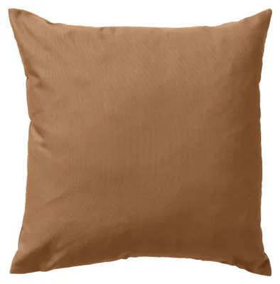 Produktbild von Dutch Decor Outdoor Dekokissen Unifarbe Santorini 45x45 cm Braun