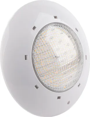 Zdjęcie produktu dla Lampa podwodna LED IP68 wodoodporna plastikowa ścienna lampa basenowa AC12V ciepłe światło (35W 3500 lm)
