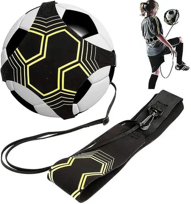 Produktbild von Elastisches Trainingsband für Fußball - Gelb/Schwarz
