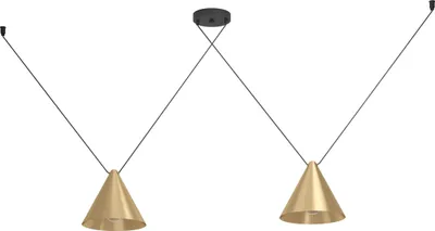 Produktbild von EGLO Hängelampe Narices 1, Retro Pendelleuchte Esstisch, Vintage Deckenlampe hängend aus Metall in Schwarz und Messing-gebürstet, E27 Fassung
