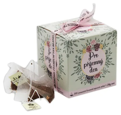 Obrázek produktu pro ARÔME Čaj zelený a rooibos 10 ks, Pro příjemný den