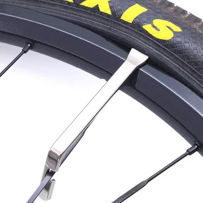 Productafbeelding van Fietsbandenlichter set van 3, roestvrij staal, 120 mm