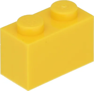 Image de 25 pièces LEGO, pièce c. 3004 en jaune (jaune)