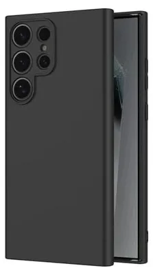Zdjęcie produktu dla Etui samsung galaxy S24 ultra silikonowe czarne ochronne do telefonu
