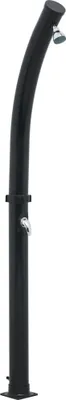 Image de vidaXL Douche solaire noire 214 cm 20 L