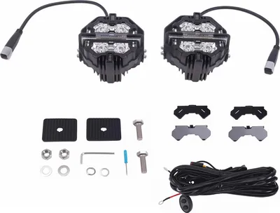 Zdjęcie produktu dla reflektor pomocniczy LED 160W 3,5" okrągły punkt świetlny DRL do uniwersalnego offroadu IP68